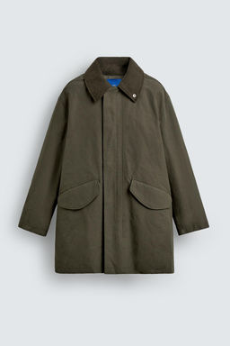 TECHNICAL PARKA WITH CONTRAST COLLAR AARON LEVINE X ZARA  фото 6