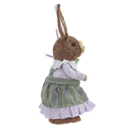 Фигурка декоративная "Зайка", L13 W12 H33 см