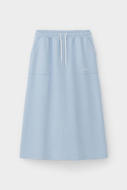 ЕВТ 7030/голубой кашемир юбка жен