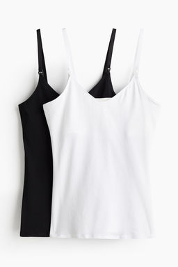 MAMA Pack de 2 tops de lactancia - H&m фото 6