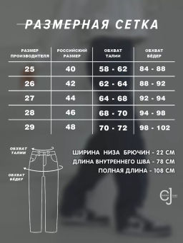 Женские джинсы CRACPOT 1435