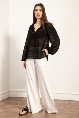Блуза Nova Line 20575 черный  фото 4