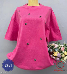 Футболка женская из хлопка