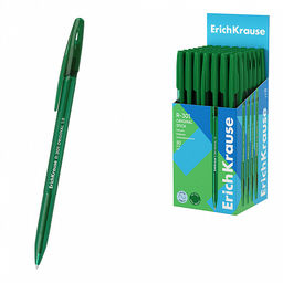 Цена за 12 шт. Набор из 4 ручек шариковых ErichKrause R-301 Stick Original 1.0, цвет чернил: синий, черный, красный, зеленый (в пакете)