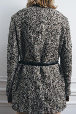 BELTED OVERSIZE BLAZER ZW COLLECTION - Zara фото 4