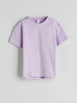 Bisiklet Yaka Basic K?z ?ocuk Ti??rt