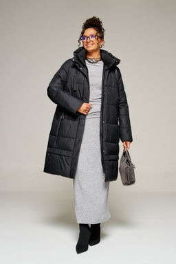 Пальто Beautiful Free 8022 черный