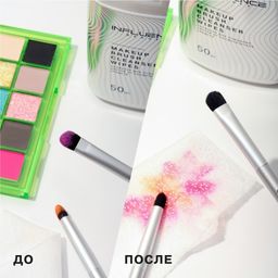 Influence Beauty Салфетки для очищения кистей 50 шт  фото 4