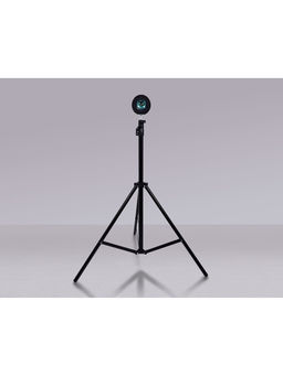 Лампа напольная атмосферная DE8387, светодиодная, пульт, 3 Вт, RGB, 80×80 см, чёрная
