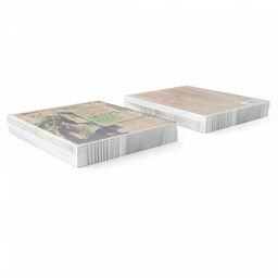 Цена за 5 шт. Тетрадь общая ученическая ErichKrause Russian Folk, Биология, 48 листов, клетка, крафт-картон  фото 4