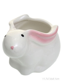 Кашпо 11,7х7,8х8,1 Кролик / XN04 /уп 72/ - Галеонтрейд фото 2