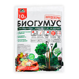 Биогумус (концентрат) 10л (пакет) Ткаченко