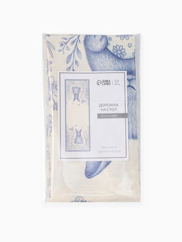 Дорожка на стол Этель «Кролик», 50×150 см, 100% хл, рогожка 160 г/м²