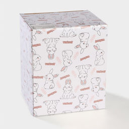 Конфетница Доляна Зайка, 650 мл, 17?14,5?18,5 см  фото 8