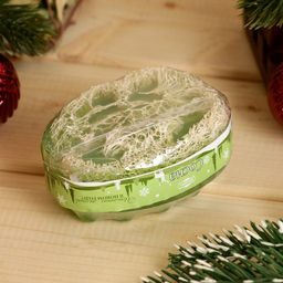 Массажное мыло с люффой Сосновый бор 100 г - Добропаровъ фото 4