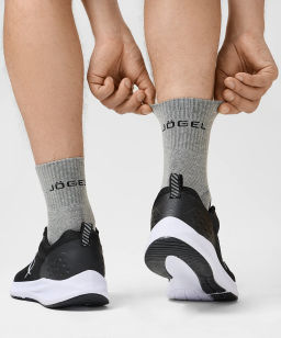 Носки средние JOGEL ESSENTIAL Mid Cushioned Socks, меланжевый  фото 11
