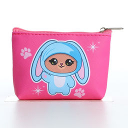 Цена за 5 шт. Кошелек детский Милые зверята МИКС, 11х0,5х8,5 см - NAZAMOK KIDS фото 5