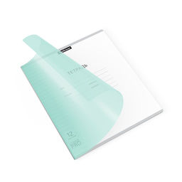 Цена за 5 шт. Тетрадь 12 л. линия ErichKrause Классика CoverPrо Pastel пластиковая обложка