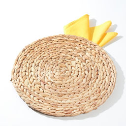 Салфетка сервировочная для стола D 38 х 1 см., водный гиацинт