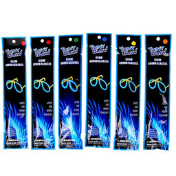 Неоновая палочка «Очки», цвета МИКС