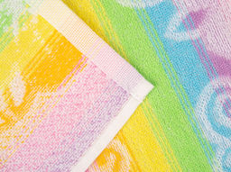 1с105.413ж1 Соты и пчелка (коралл3) Полотенце махровое 50х30 см - Текс-дизайн фото 296