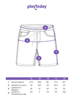 PlayToday / Шорты джинсовые для мальчика  фото 5