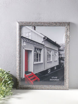 Фоторамка пластик 30х40 см "Марокканская мозаика" оттенки коричневого 46х36х2 см