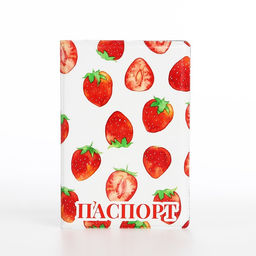 Обложка для паспорта, цвет белый