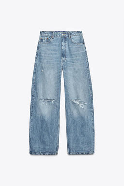 MID-RISE BAGGY TRF JEANS - Zara фото 6