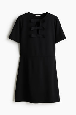 Vestido de punto con lazos - H&m фото 6