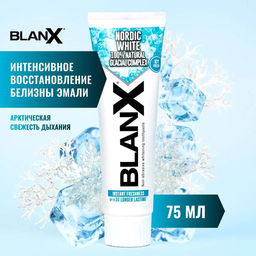 Нордик Вайт зубная паста 75 мл / BlanX Nordic White Бланкс - Biorepair фото 6