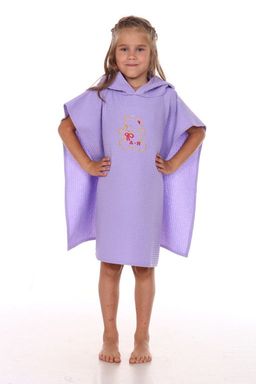 Полотенце с капюшоном вафельное Мишка желтый - Ашматекс фото 6