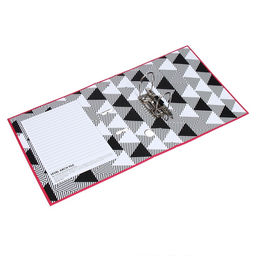 Пaпкa-регистратор А4 75мм Calligrata ламинированная, светлая вишня  фото 6