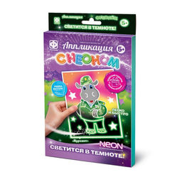 Аппликация, с неоном «Курсант»