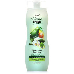 Гель-крем для душа EXOTIC FRESH JUISE Авокадо и Жасмин, 515 мл