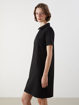 Polo Yaka Mini Elbise