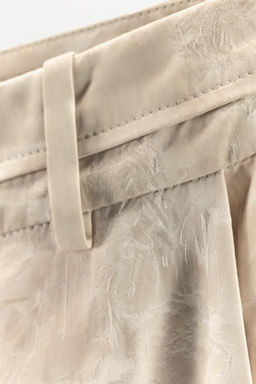 JACQUARD BUTTON TROUSERS ZW COLLECTION LIMITED EDITION - Zara фото 5