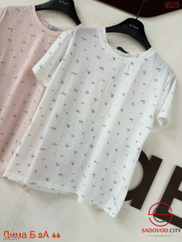 Футболка женская из хлопка