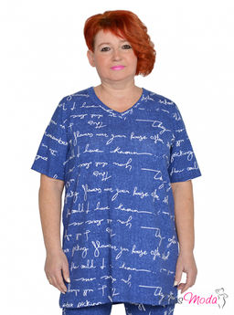 Футболка Модель №1937 размеры 44-84 - Plusmoda фото 8