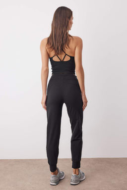 Siyah F?rcal? Soft Kumas Cepli Spor Orme Esofman Alt? THMAW26EA00002 - Trendyolmilla фото 4