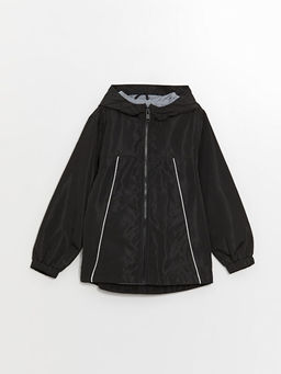 Kap??onlu Reflekt?r Detayl? Erkek ?ocuk Mont