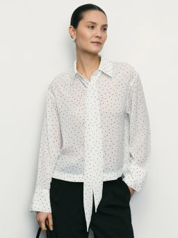 Блуза с бантом / Zarina