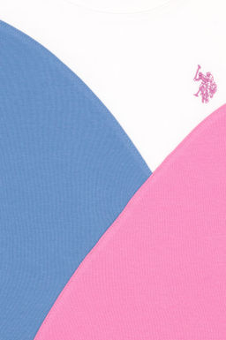 U. S. Polo Assn / Фиолетовая футболка с круглым вырезом для девочек - U.s. polo assn фото 15