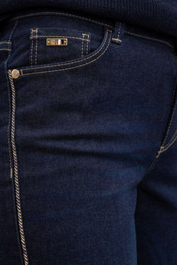 Женские темно-синие джинсовые брюки - U.s. polo assn фото 4