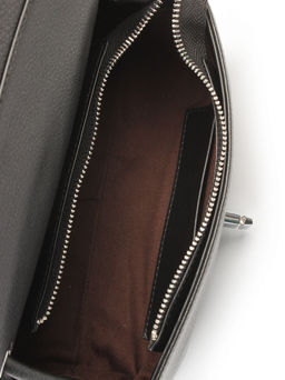 LACCOMA сумка АК7034-черный натуральная кожа хлопок  фото 6