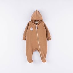 Комбинезон с закрытой ножкой Песок утепленный 0+ - Bungly фото 2