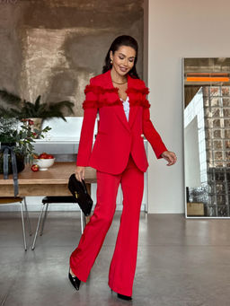 Костюм AURA 9275-170 красный