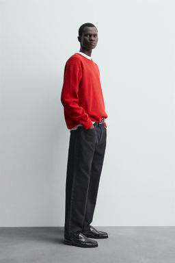 TEXTURED COTTON SWEATER - Zara фото 4