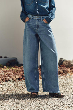 Z1975 MID-WAIST BAGGY JEANS - Zara фото 2