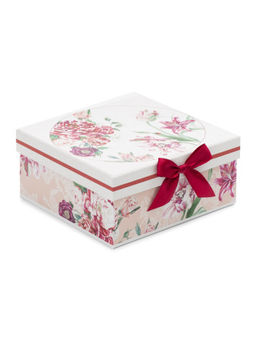 Кружка RED BLOSSOM 330мл с ложечкой и подставкой - SIJ фото 2